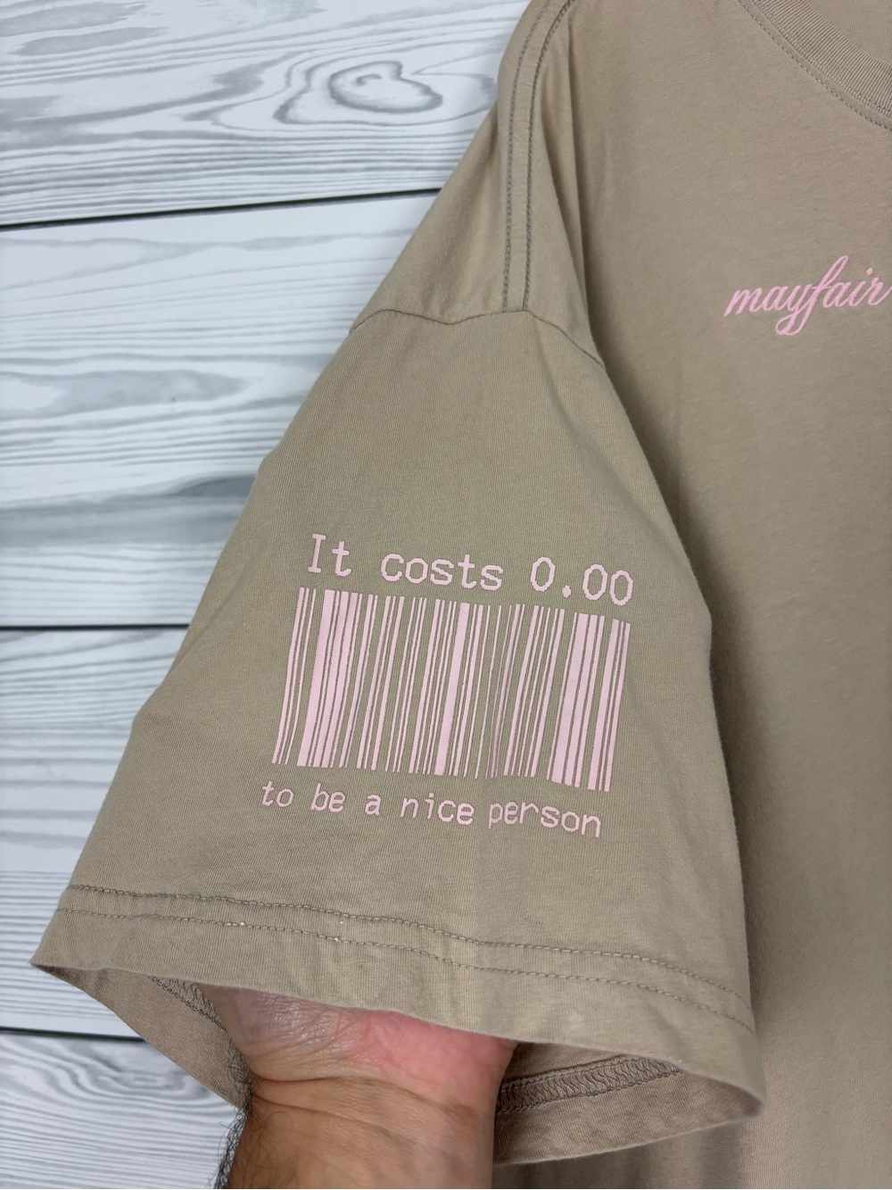 The Mayfair Group graphic tshirt size XXL oversized boyfriend tee zero dollars - Picture 2 of 12